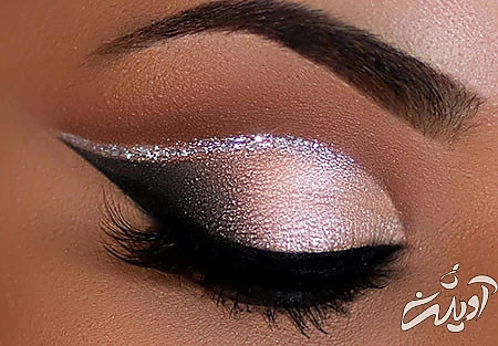 آرایش چشم, عکس سایه چشم کات کریس, آرایش چشم کات کریس